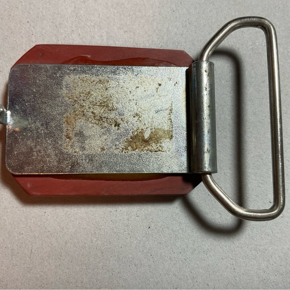 Vintage belt buckle brown/rust - Picture 2 of 2